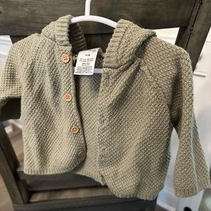 Gender neutral knit sweater